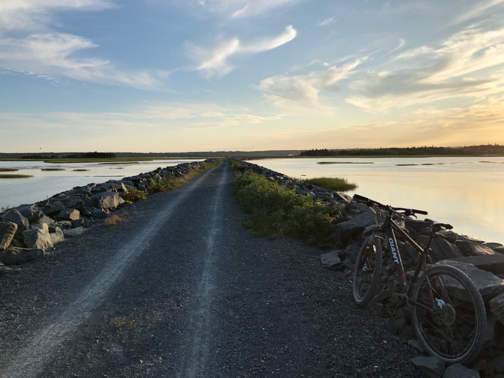 The Saltmarsh Trail, just past Lawrencetown Beach Provincial Park